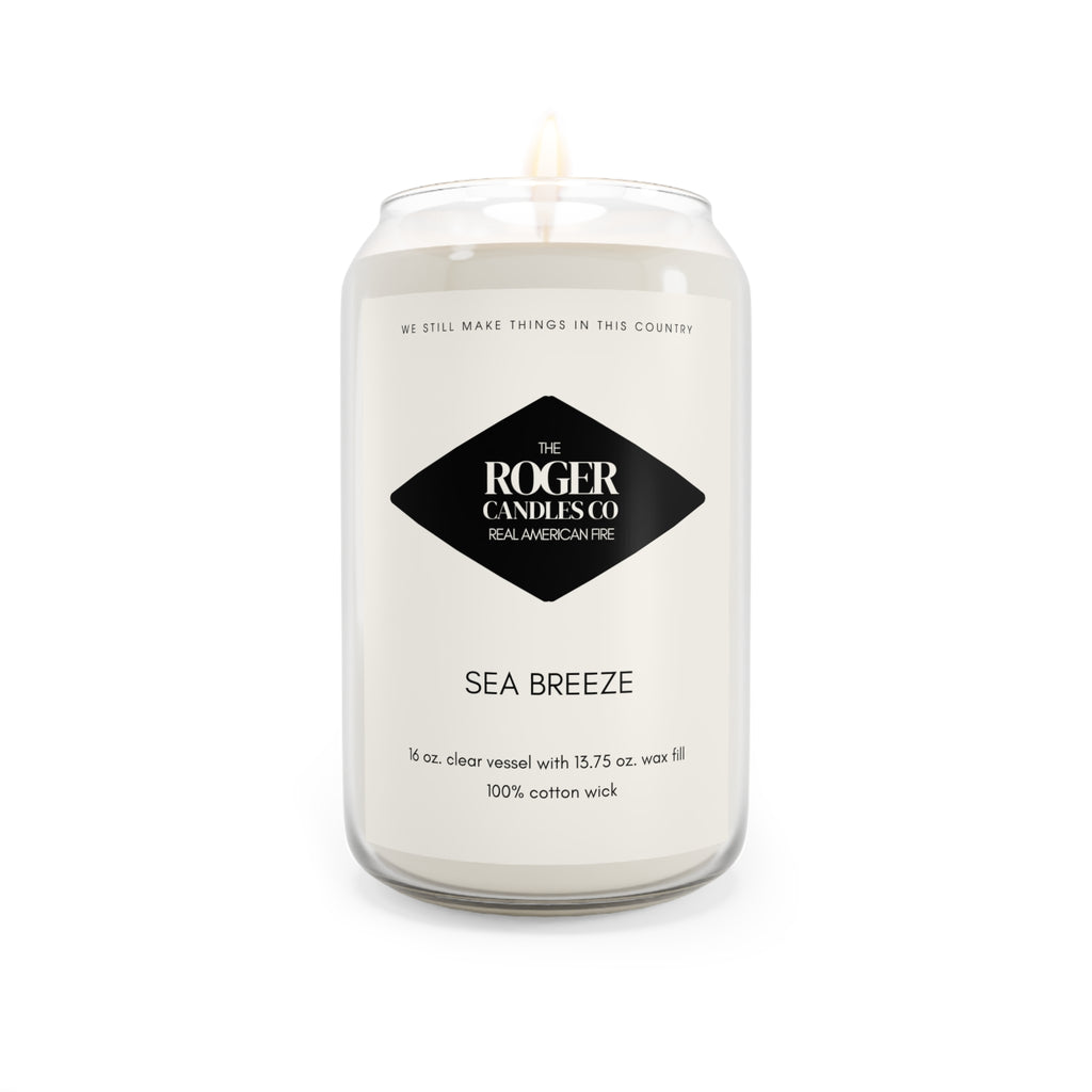 Sea Breeze Scented Soy Candle — 13.75 oz Jar