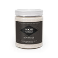 Sea Breeze Soy Candle — 9oz Scented Jar with White Lid