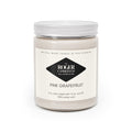 Pink Grapefruit Soy Candle – 9oz Scented Jar with White Lid