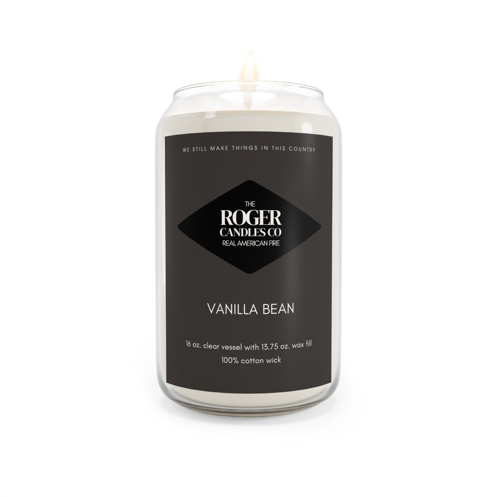 Vanilla Bean Soy Candle — 13.75 oz Scented Jar