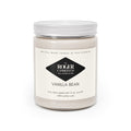 Vanilla Bean Soy Candle — 9oz Scented Jar with White Lid