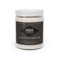 Eucalyptus Lavender Herb Scented Soy Candle — 9oz Jar with White Lid