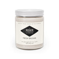 Fresh Balsam Soy Candle — 9oz Scented Jar with White Lid