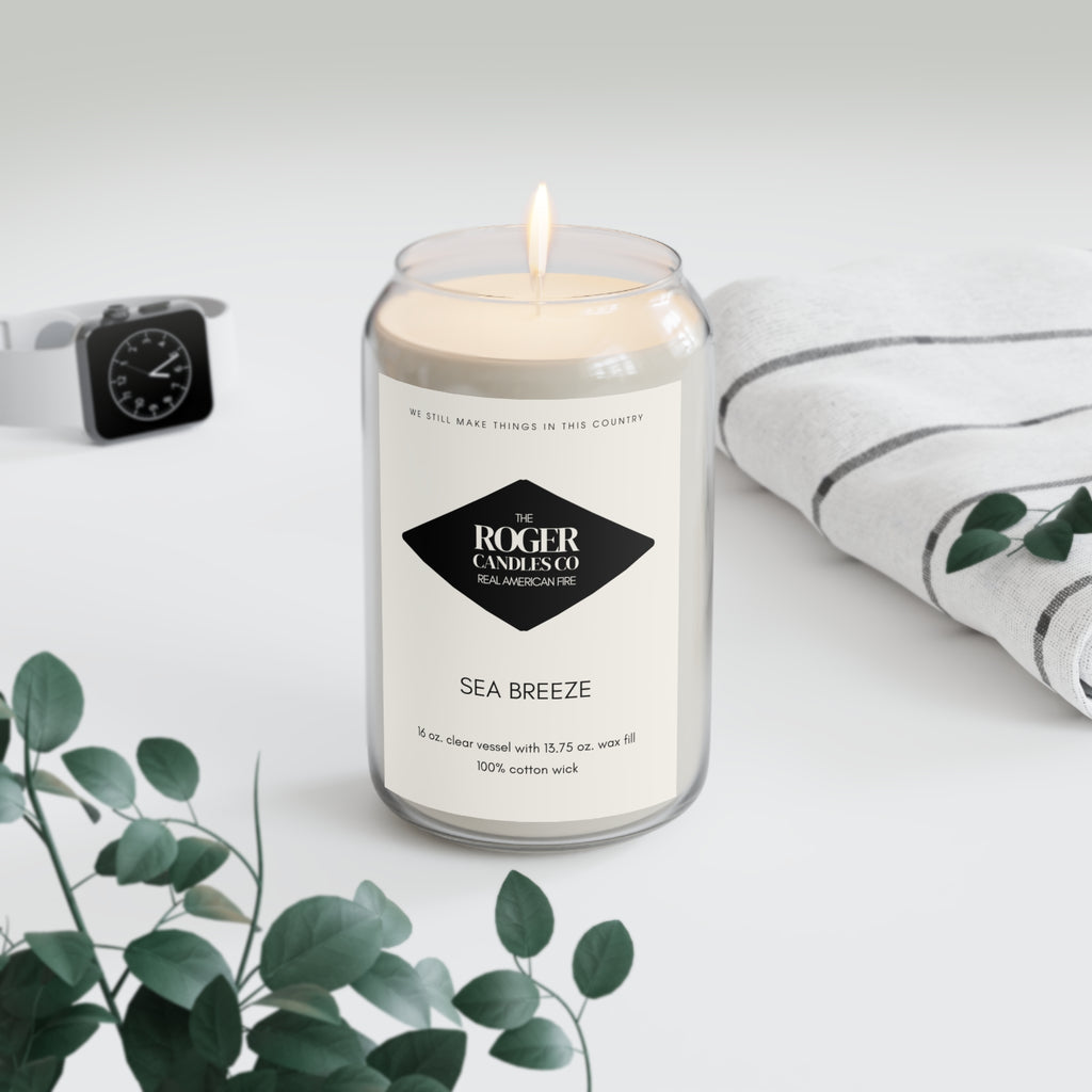Sea Breeze Scented Soy Candle — 13.75 oz Jar
